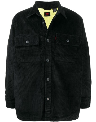 corduroy two-pocket overshirt 