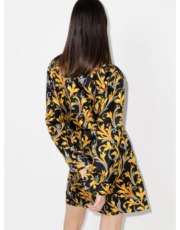 Donna print robe