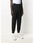 stripe-side track pants