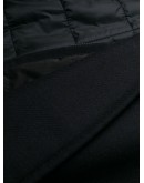 layered single-breasted coat