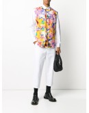 abstract-print long-sleeved shirt 