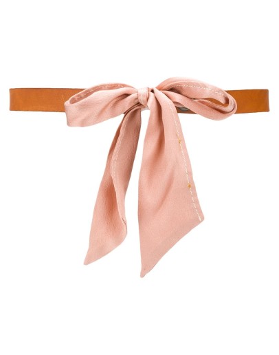 bow-front waist belt 
