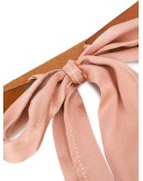 bow-front waist belt 
