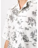 paperclip-print shirt