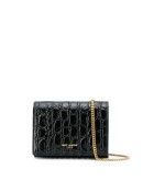 mini leather shoulder bag