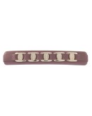 Gancini detail hair clip