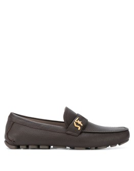 signature round toe loafers