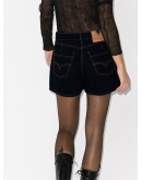 VLOGO detail denim shorts