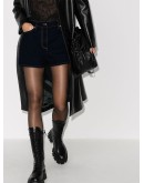 VLOGO detail denim shorts