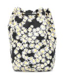 daisy print make up bag