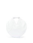 circular clutch bag