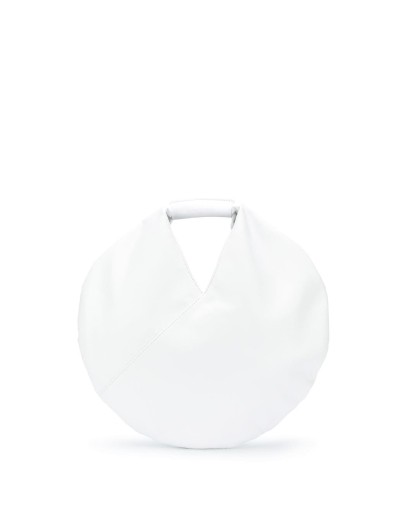 circular clutch bag