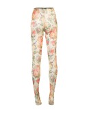 floral print tights