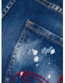 distressed skinny jeans