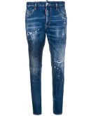 distressed skinny jeans
