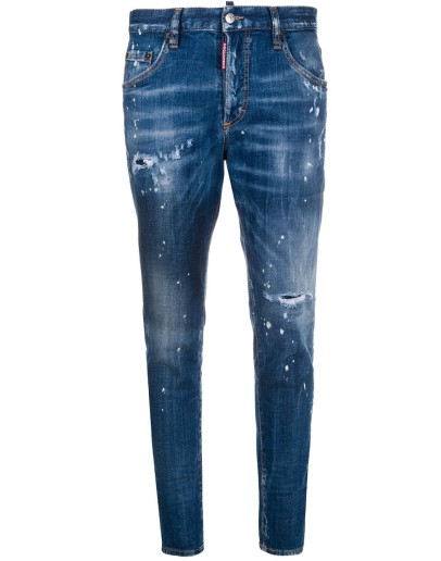 distressed skinny jeans