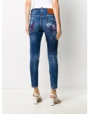 distressed skinny jeans