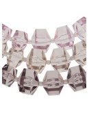 faceted bead necklace