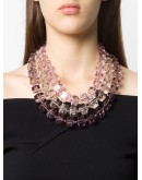 faceted bead necklace