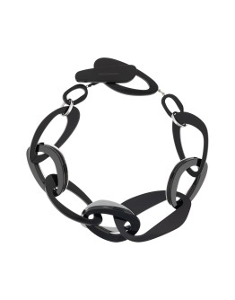 oversized hoop necklace