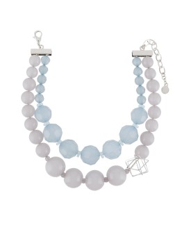 faceted bead necklace