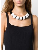 oversized acrylic bead necklace
