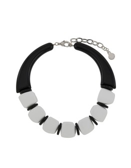 oversized acrylic bead necklace