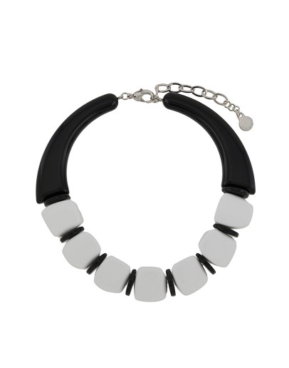 oversized acrylic bead necklace
