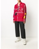 paisley-print long-sleeved shirt 