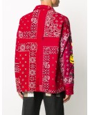 paisley-print long-sleeved shirt 