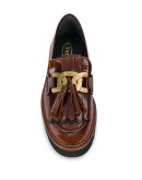 tassel platform loafers