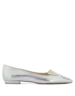 Faw metallic ballerinas