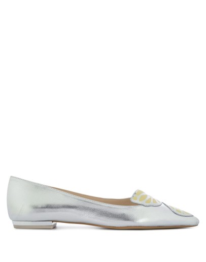 Faw metallic ballerinas