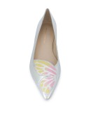 Faw metallic ballerinas