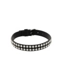 crystal stud embellished choker