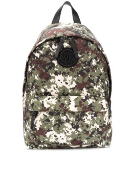 camouflage print backpack