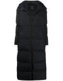 long Laminar padded coat