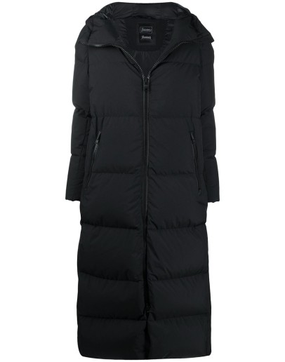 long Laminar padded coat