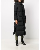 long Laminar padded coat