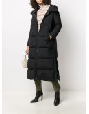 long Laminar padded coat