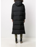long Laminar padded coat