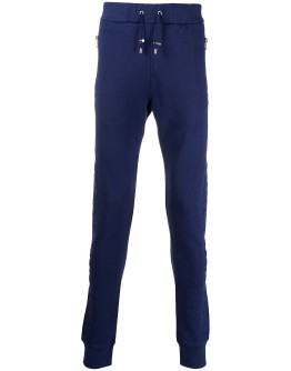 embossed logo track pants