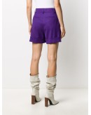 flared tailored shorts
