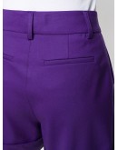 flared tailored shorts