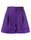 flared tailored shorts