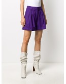 flared tailored shorts