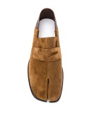 Tabi suede loafers