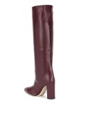 knee-high high heel boots
