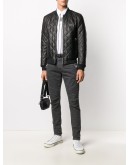 zipped pocket skinny jeans