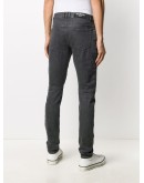 zipped pocket skinny jeans